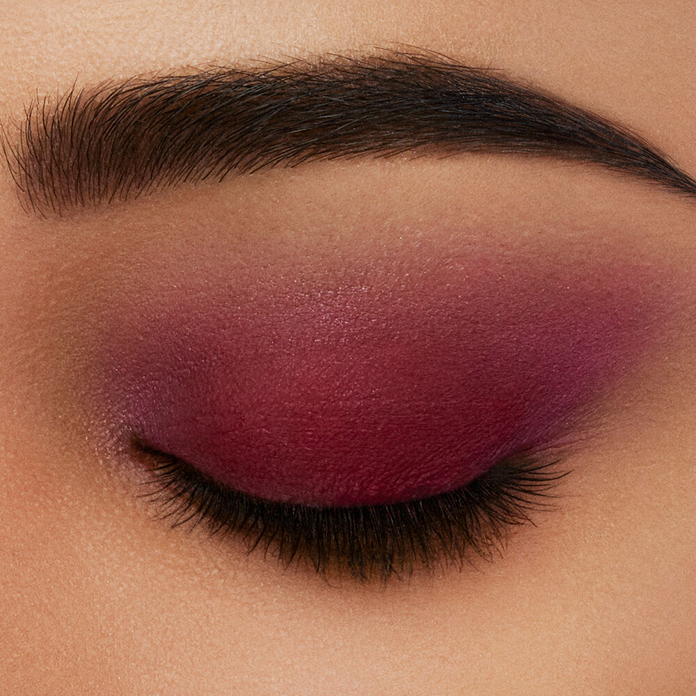 red purple eyeshadow